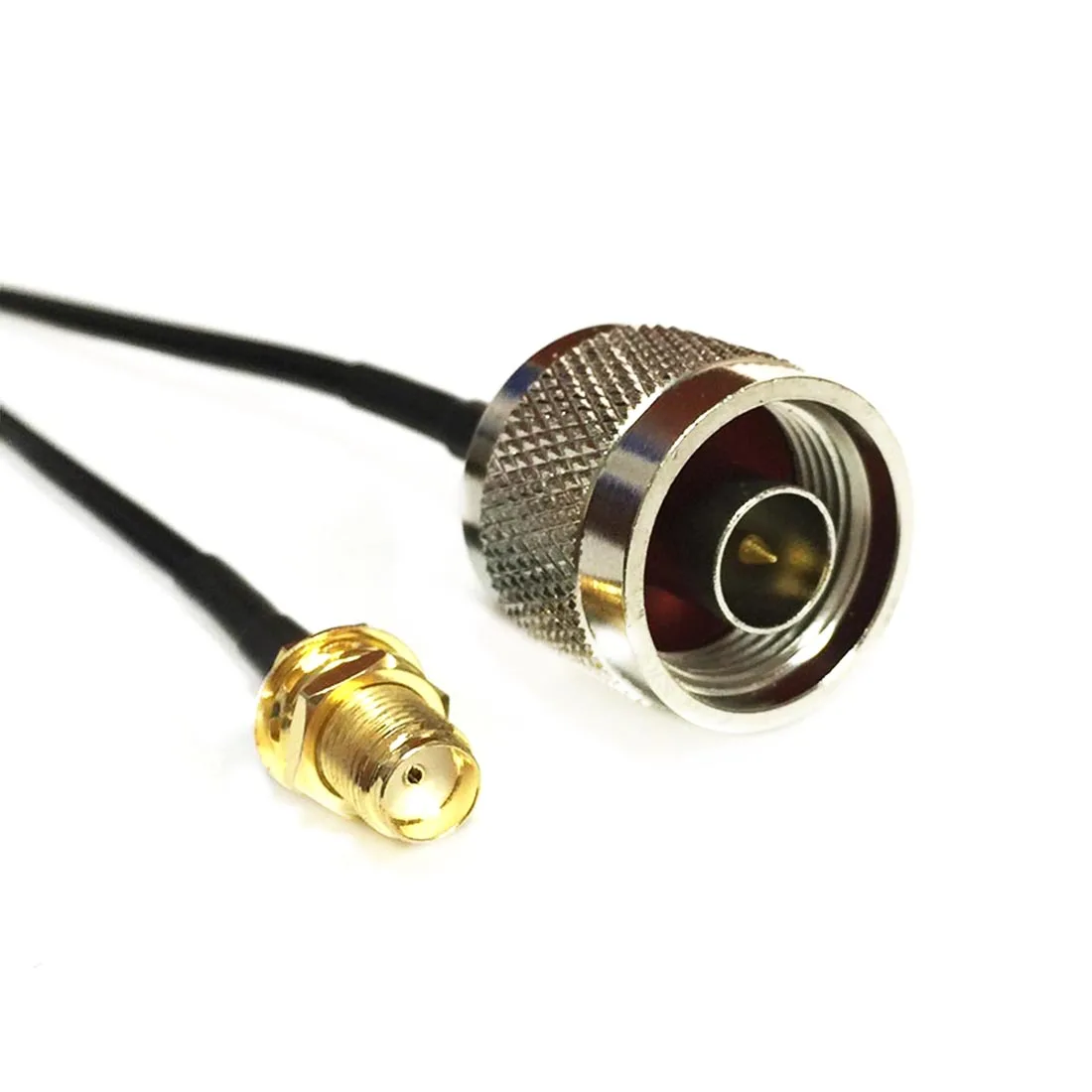 

Modem Extension Cable SMA Female Jack nut Switch N Male Plug RF Pigtail Connector RG174 Cable 20cm 8inch Fast Ship New