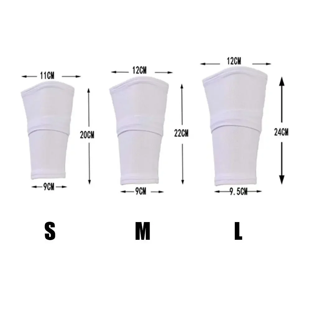 Soccer Shin Guards Shin Guard Pads 1Pair Soccer Shin Guard Football Crashproof Calf Protector Nylon Leg Sleeves