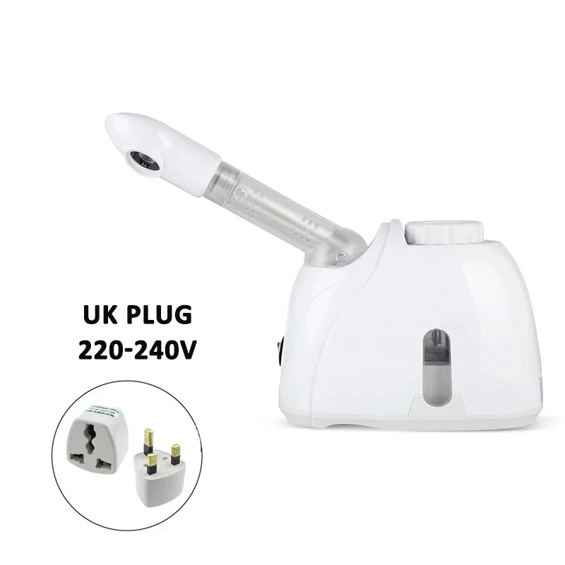 Facial Hot Spray Steamer with Extendable Arm Steaming Warm Mist Humidifier for Face Spa Sinuses Moisturizing, Home Use_voghion.com