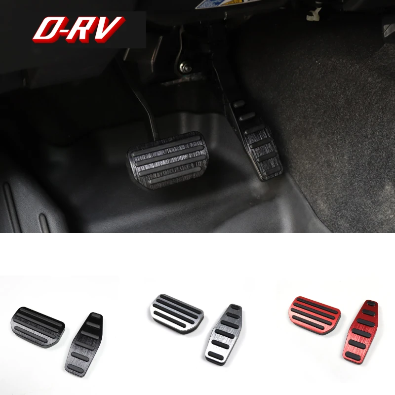 Car Clutch Brake Accelerator Pedal Foot Rest Pedals Covers For Suzuki