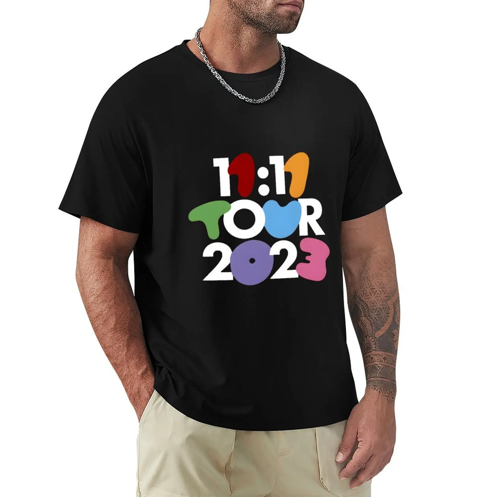 

Cro 11:11 T-Shirt Short sleeve tee for a boy mens plain t shirts