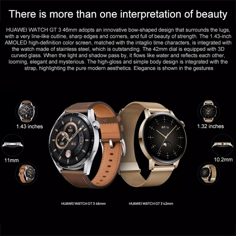 HUAWEI-WATCH GT3 Ʈ ġ SpO2  Ϸ  ͸     ڵ  GT3 ð