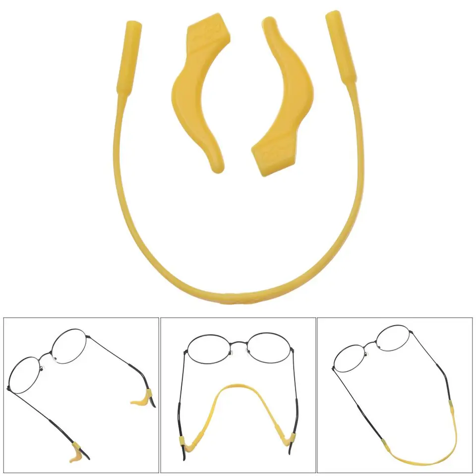 Anti Perdita Occhiali Da Sole 2 Cinturini Per Occhiali Sportivi In Neoprene Fascia Per Occhiali Da Sole 286645 - Foto 10