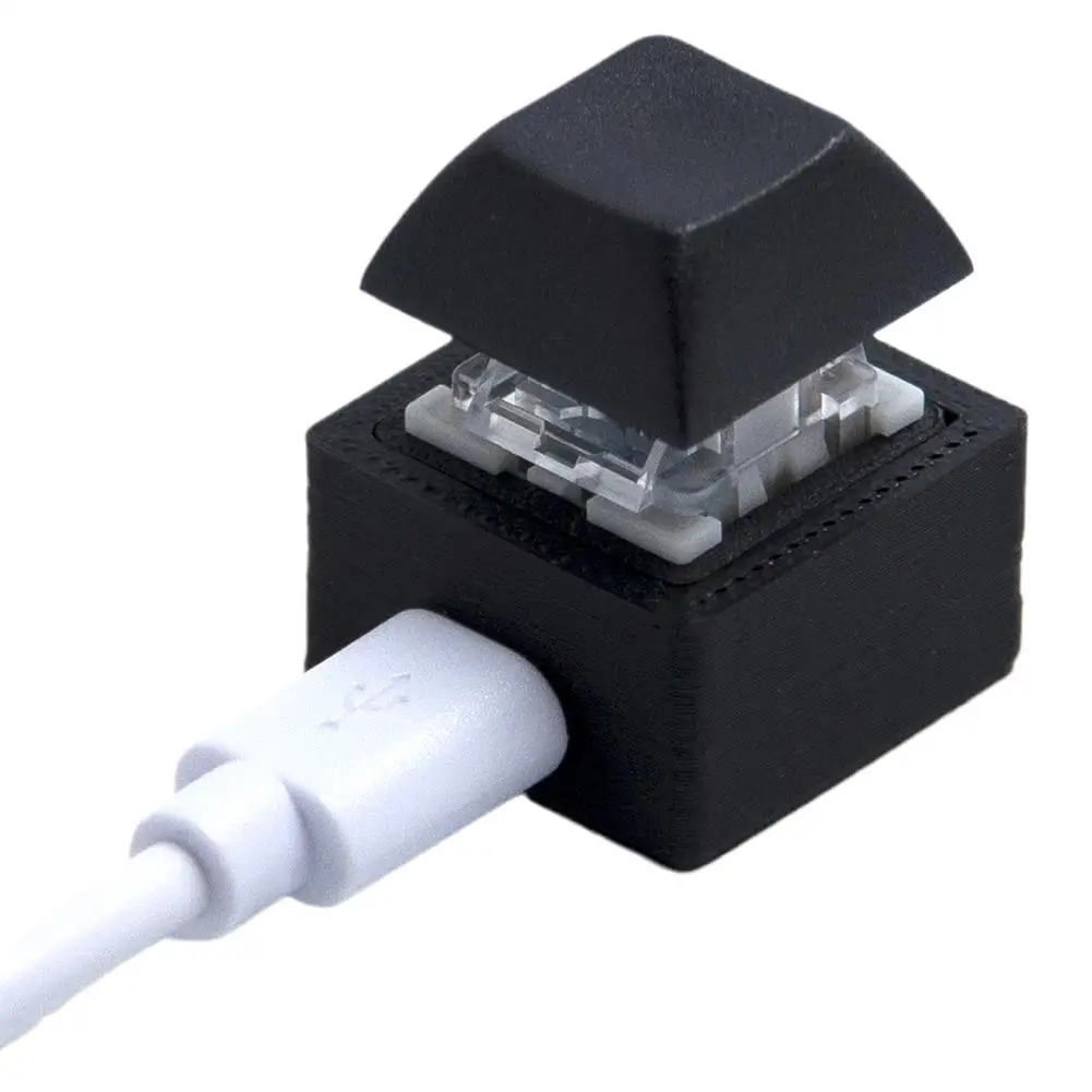 Teclado Mecânico Macro Programável Personalizado Mini Teclado de um Botão Chave Hot Key Mouse - Imagem 6