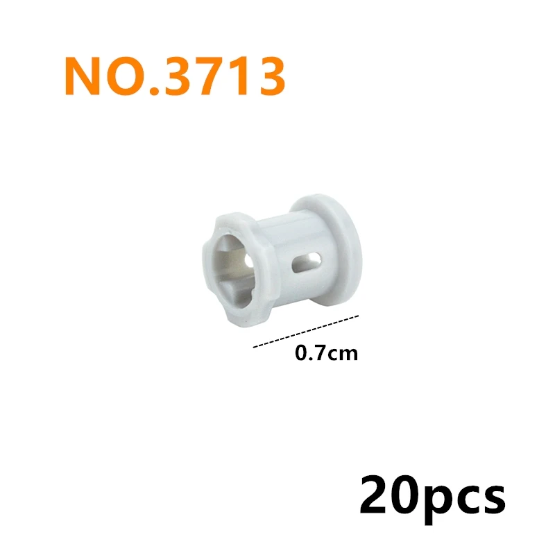 Enhanced Building Block Connector Accessories - Technical Parts for Creative Construction Toys