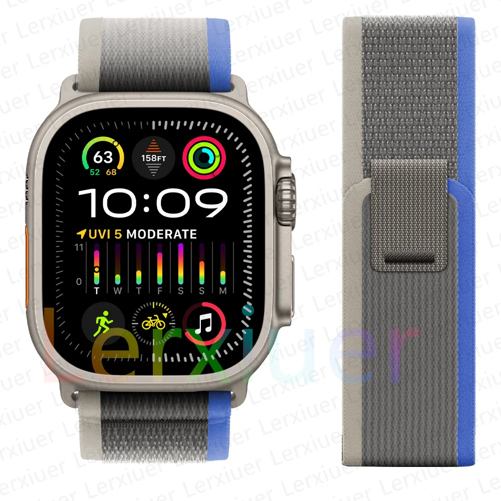 Nylon Sports Bracelet Trail Loop for Apple Watch – Versatile and Durable Strap