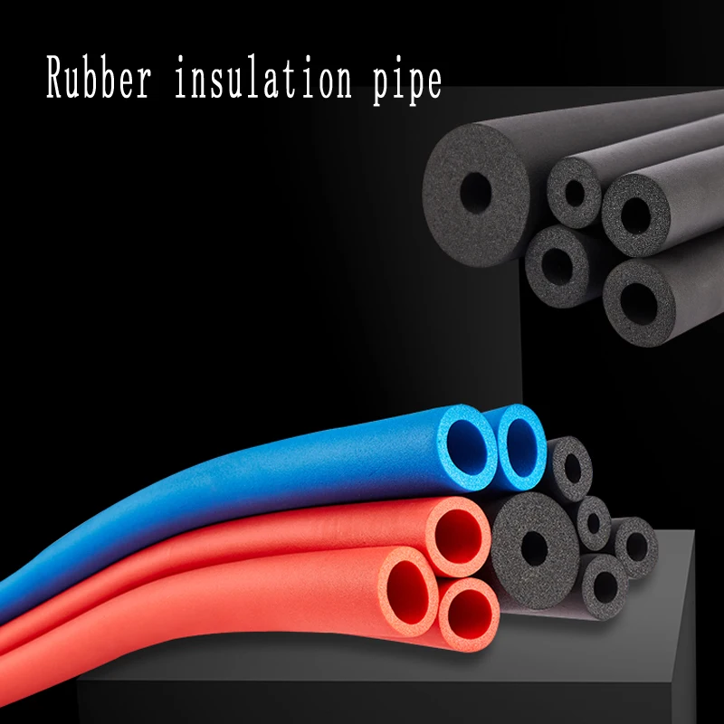 Air Conditioning Pipeline Rubber Insulation Pipe Sleeve Solar Water Heater Antifreeze Water Pipe Insulation Sleeve