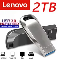 Lenovo Flash Drives 2TB 1TB USB 3.0 Mini High-Speed Stable Metal Pendrive Stick Waterproof  Portable Secure Plug-and-Play U Disk