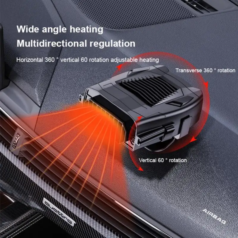 Electric Car Heater 12v Cooling And Heating Fan Dashboard Seat Heater