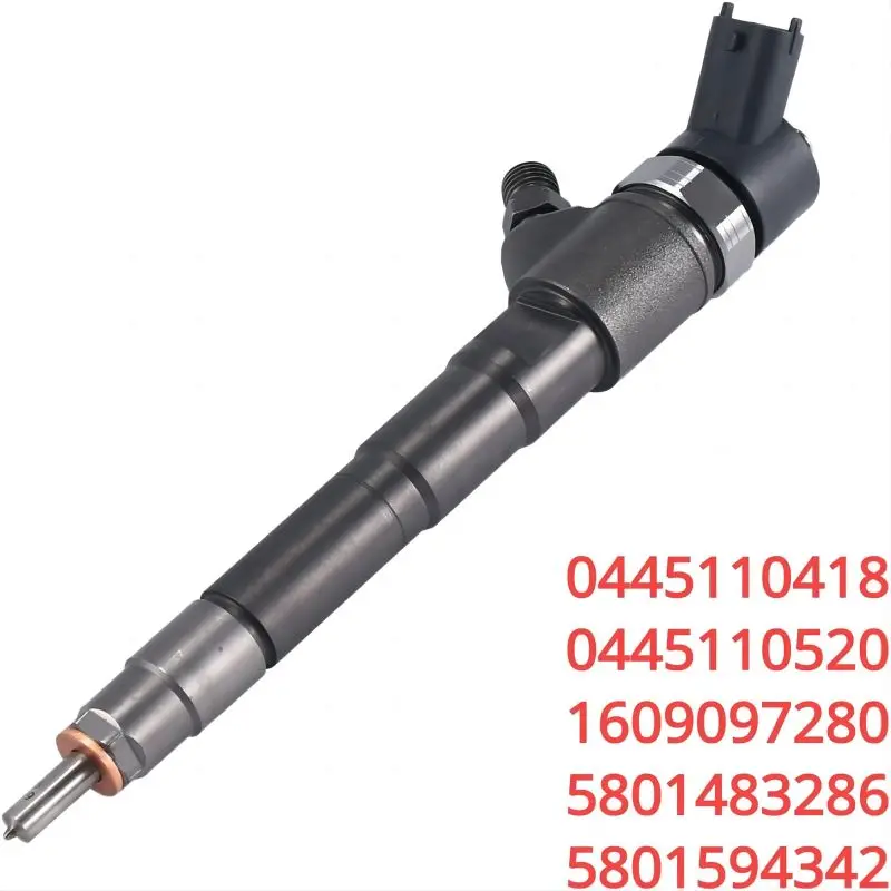 Diesel Common Rail Fuel Injector 0445110418 0445110520 for FIAT DUCATO 2.3L 2015/IVECO 504389548 diesel injector tube