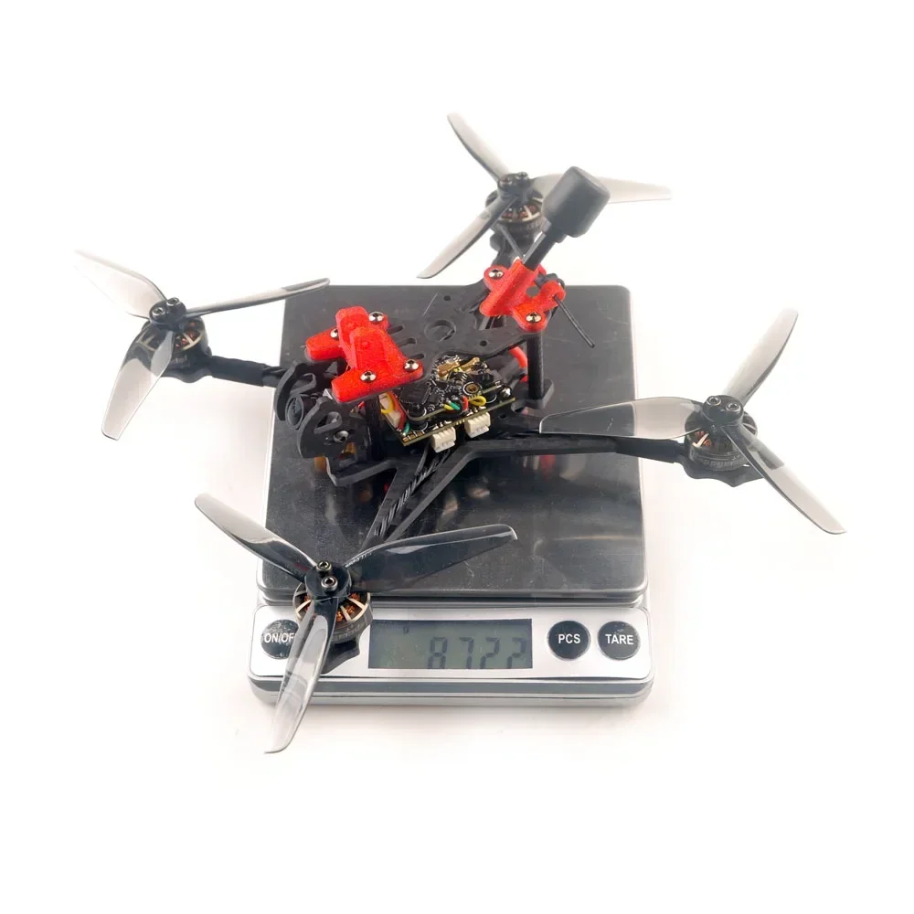 HappyModel Crux35 ELRS V2 CrazyF411 ELRS AIO URAT OVX306 300mW Caddx Ant 1200TVL EX1404 KV3500 4S 3.5inch FPV Freestyle Drone 6