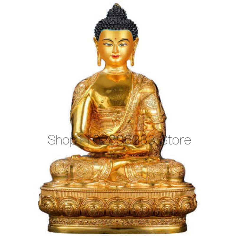 

12" 30cm Genuine Bronze Sakyamuni Buddha Statute Amitabha Buddha Status