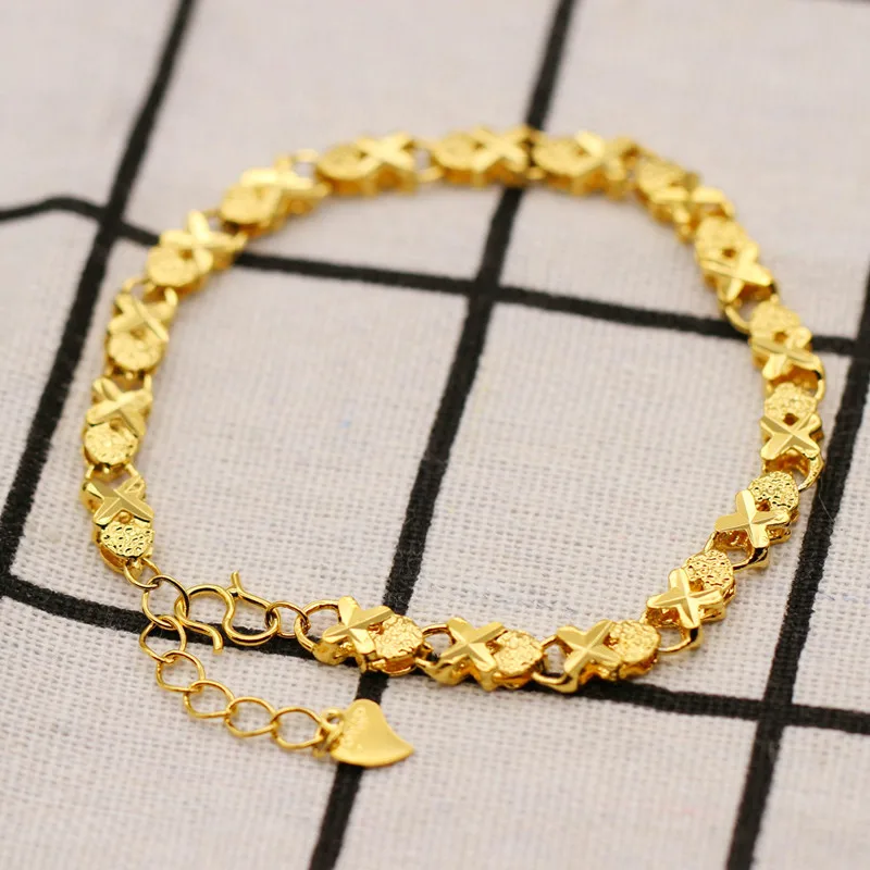 アクセサリー k18gold heart monaca bracelet,7.52g,17cm k18gold heart monaca bracelet,7.52g,17cm