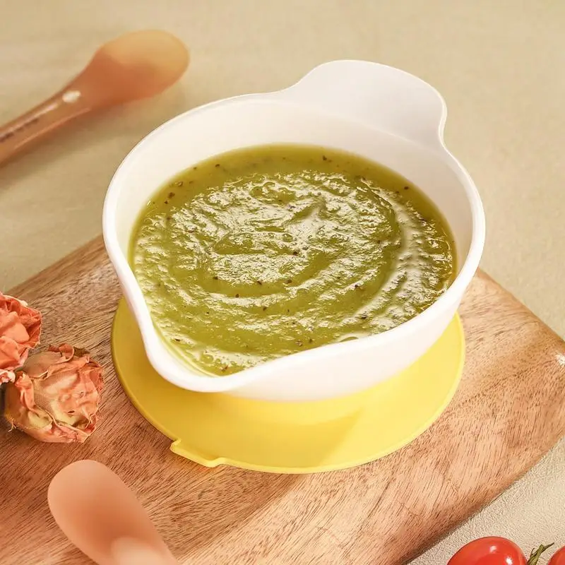 Toddler Bowls And Plates Anti-slip Baby Suction Bowls Duckbill Food Bowl Baby Dishes Toddler Bowls With Spoon For Thanksgiving