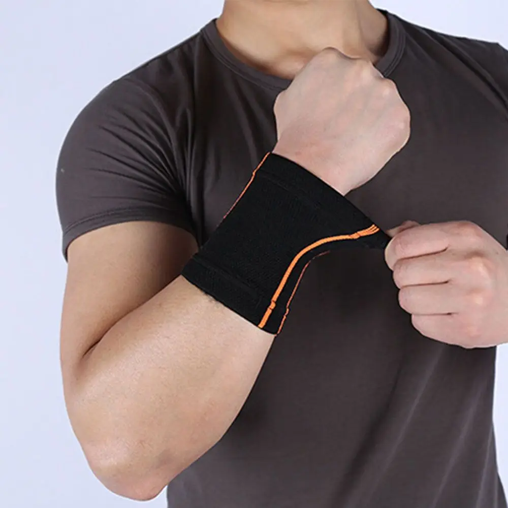 

Модное Защитное снаряжение для фитнеса, массажный браслет для здоровья, вязаные нарукавники для рук