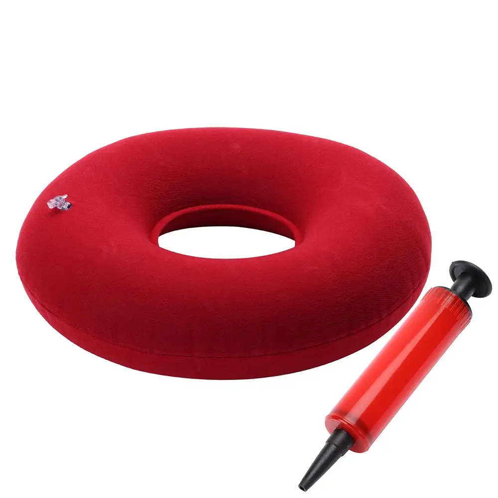 wefaner Donut Cushion Inflatable Donut Pillow for Bed Sores,Hemorrhoid  Pillow, for Hemorrhoids, Pregnancy, Bedsore, with Air Pump.