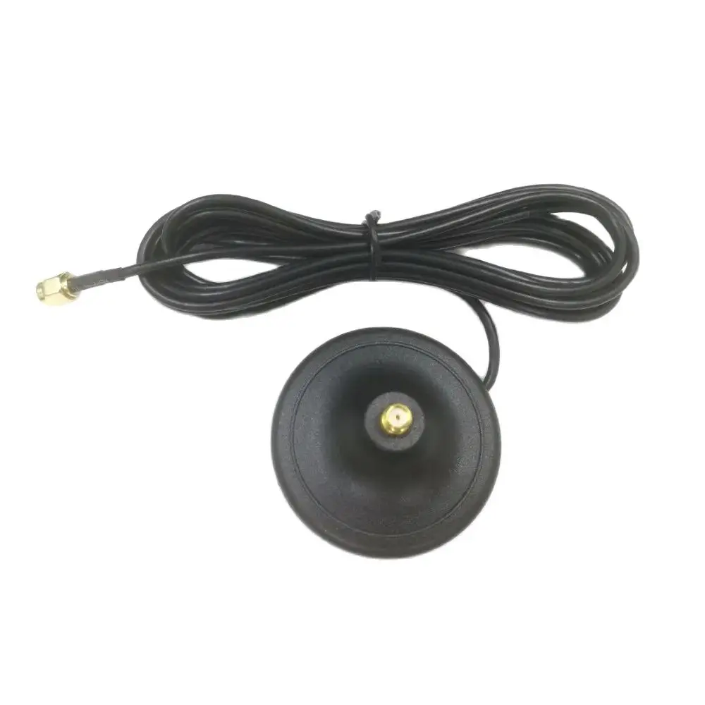 1PC GSM GPS WIFI Wireless Module Antenna Base Magnetic Extension Adapter 3M Cable SMA Male