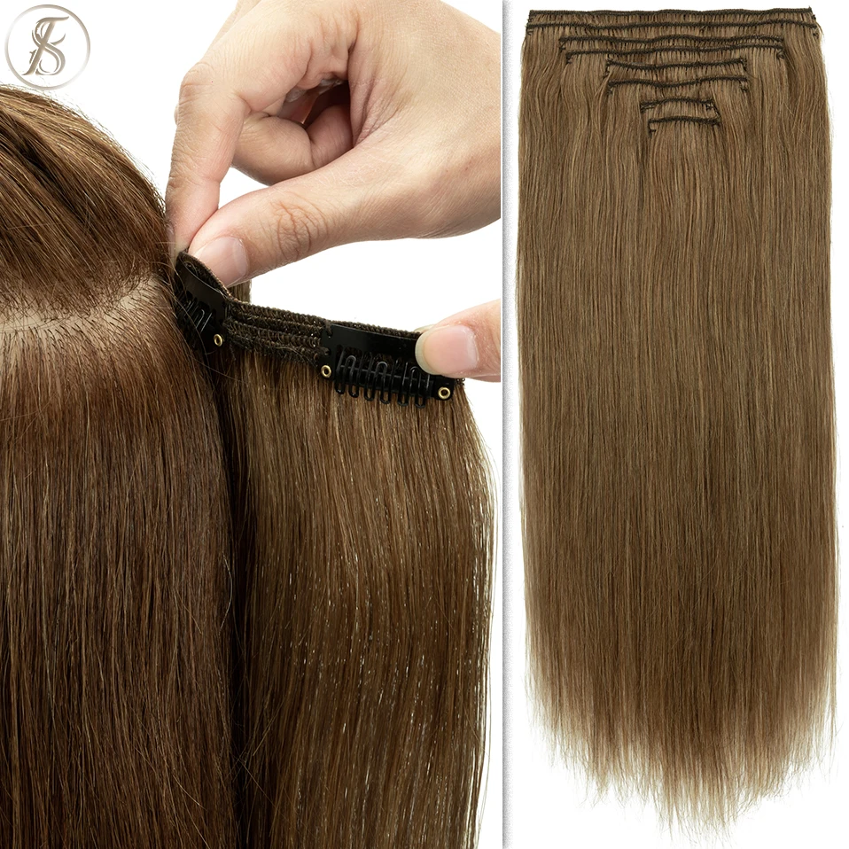 Amazon Clip In Human Hair Extensions 28 Inch Seamless Real Hidden