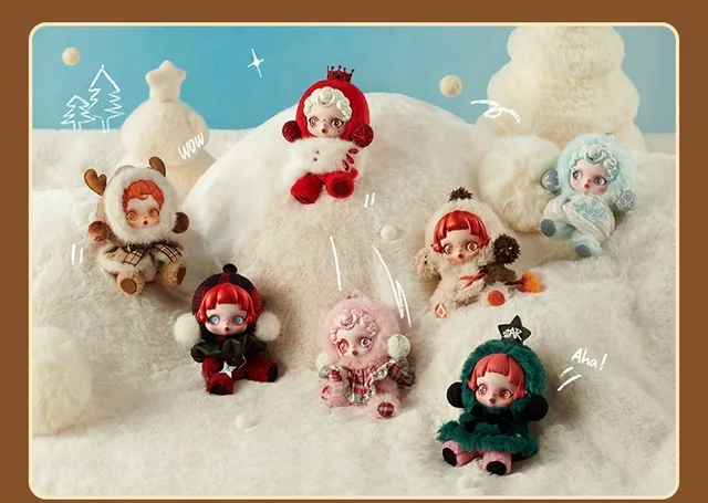 Skullpandawintersymphony Xスワロフスキー Skullpanda Winter Symphony - Plush Pendant - Blind Box