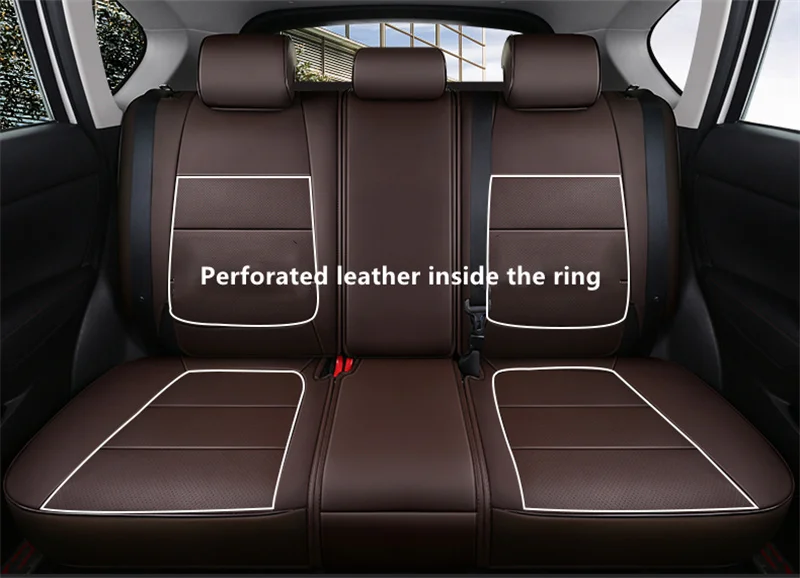 Mazda 3 cx5 ajuste personalizado acessórios capa de assento do carro 360 graus para mazda 6 cobertura completa couro qualidade superior 5 assentos conjunto completo