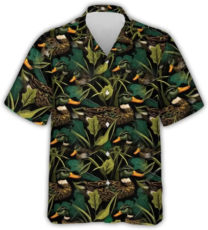 thumbnail image 1 of Camisas hawaianas de moda para hombre, camisetas playeras de manga corta de gran tamaño, ropa informal de playa, ropa formal de verano, 1 of 4