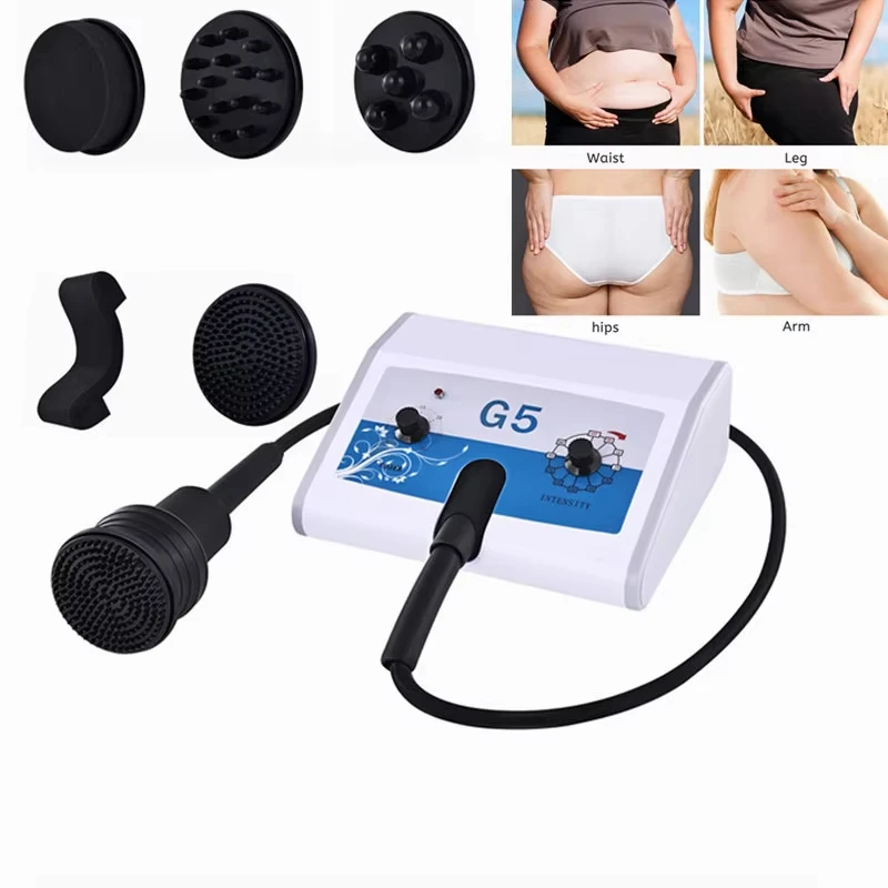 G5 Massage Cellulite Machine Portable High Frequency Fat Reduce Shaping Massager With 5 Heads