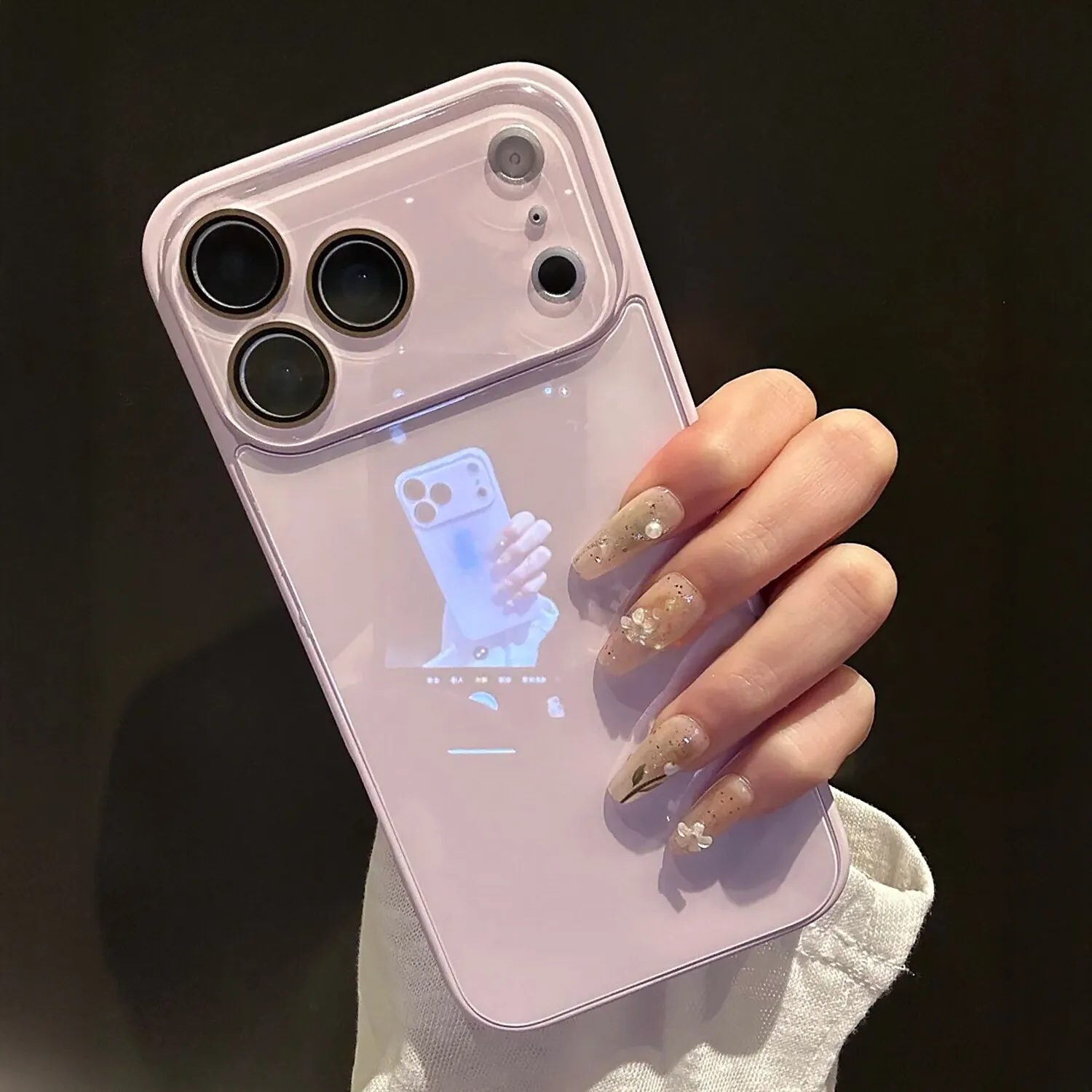 ตัวเลือกสินค้า เคสแข็งแฟชั่นสีพื้น Candy สำหรับ iPhone 14-17 Pro Max