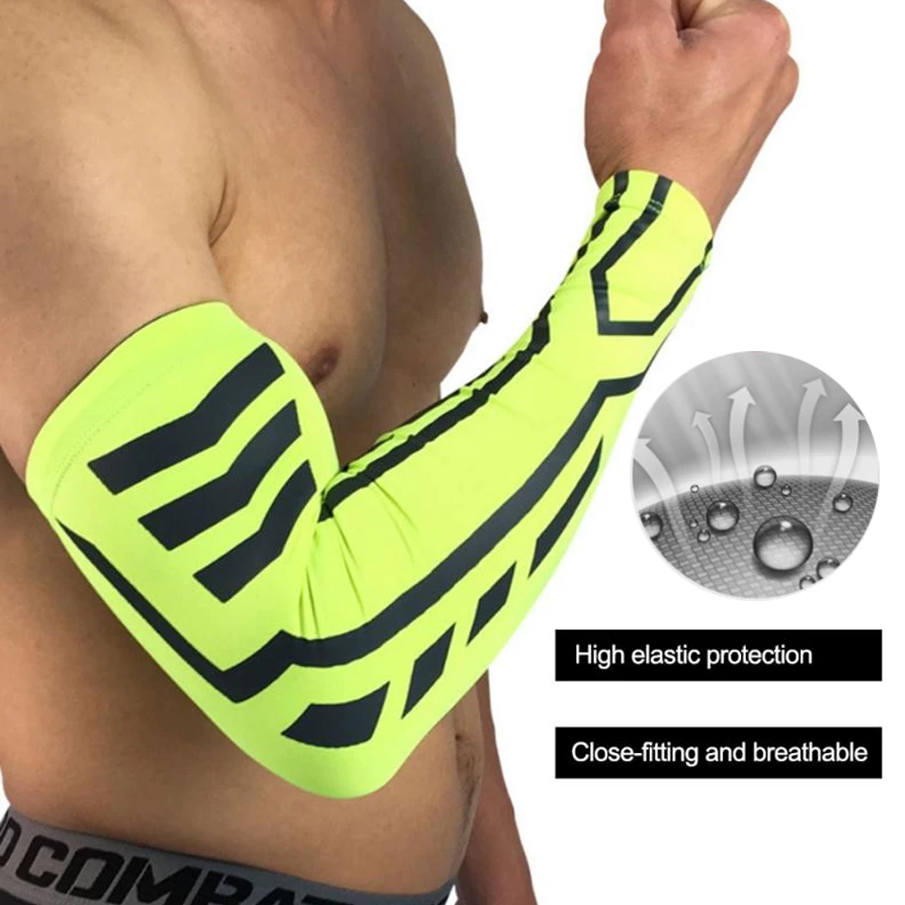 Sun Protection Arm Sleeves 1PC Sports Arm Compression Sleeve