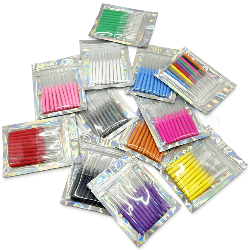 10pcs Interdental Brush For Dental Orthodontic Clean Between Teeth Cleaning Tools Soft Micro Brushes_voghion.com