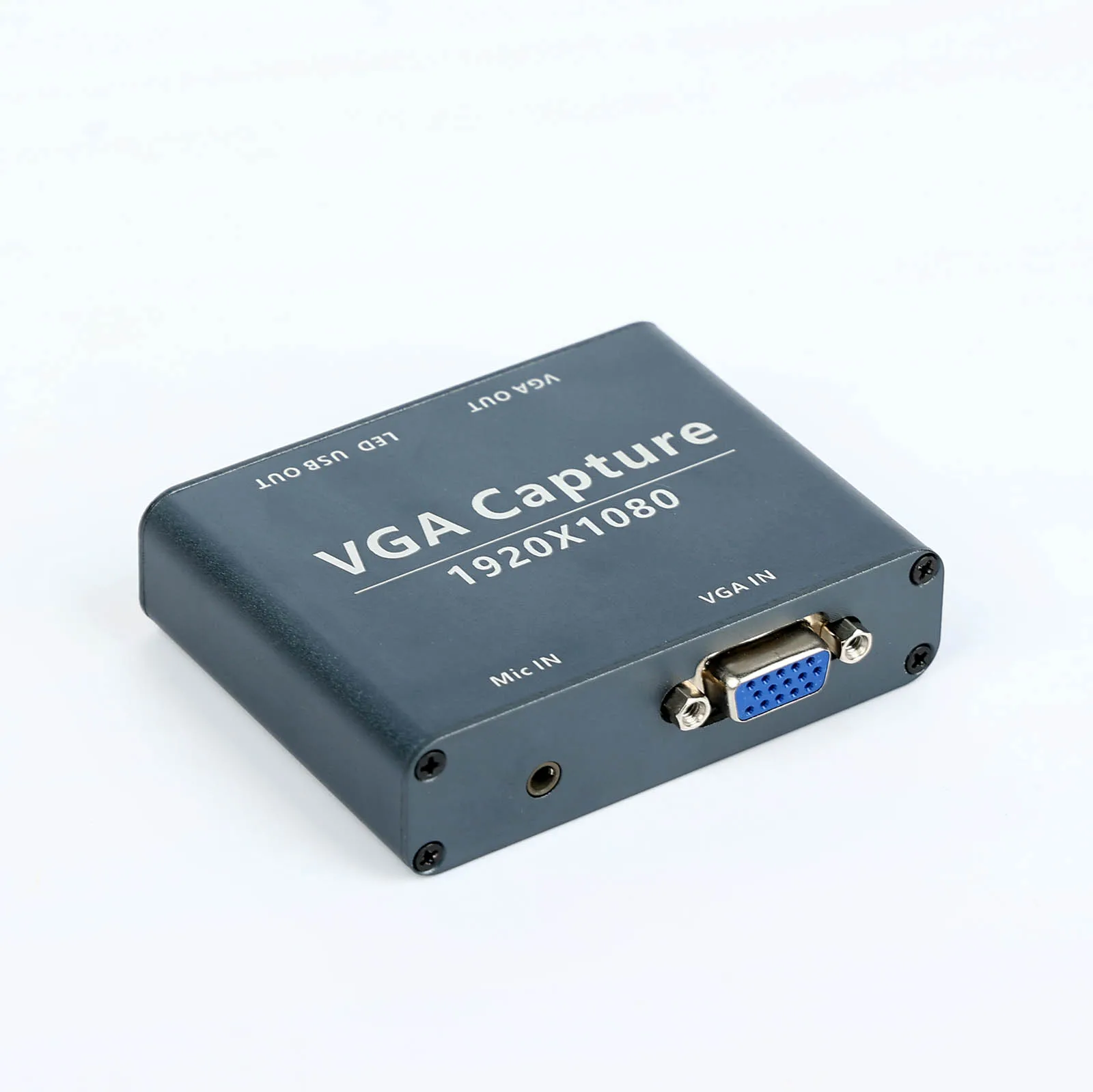 VGA to USB Capture 1080P audio and video capture VGA input and USB output  compatible with Android, Windows and Linux system