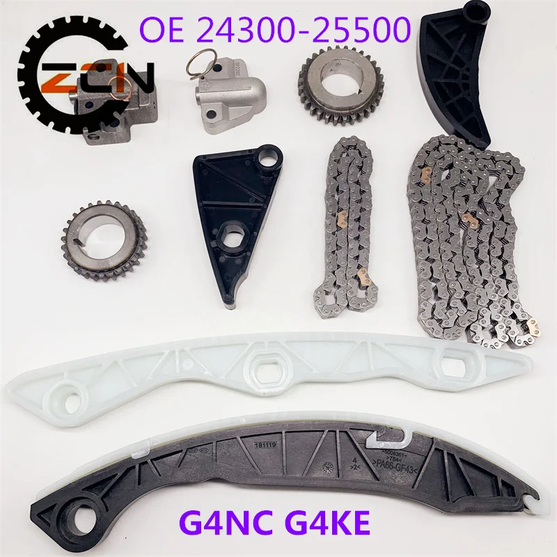 10PCSSETTimingChainKitForHyundaiTUCSONAZERASONATAix35KIA