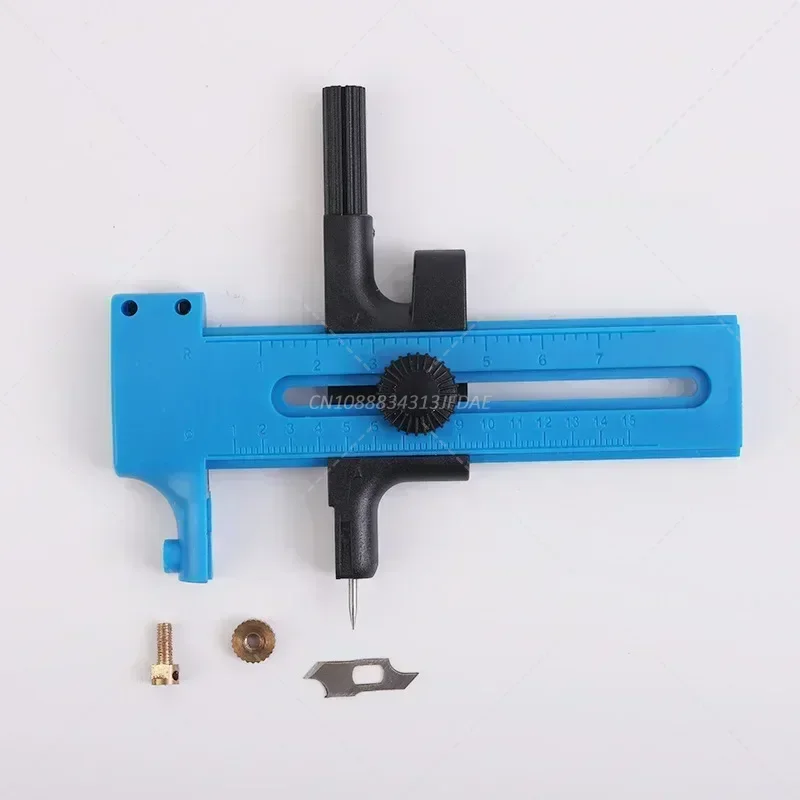 Circle Cutter Adjustable Circular Cutting Tool for Making Fabric Crafts DIY Scrapbook Art Craft Tool Circle Paper Cutter