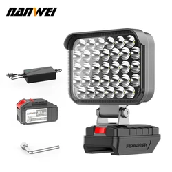 NANWEI Lithium Cordless LED Work Light 4