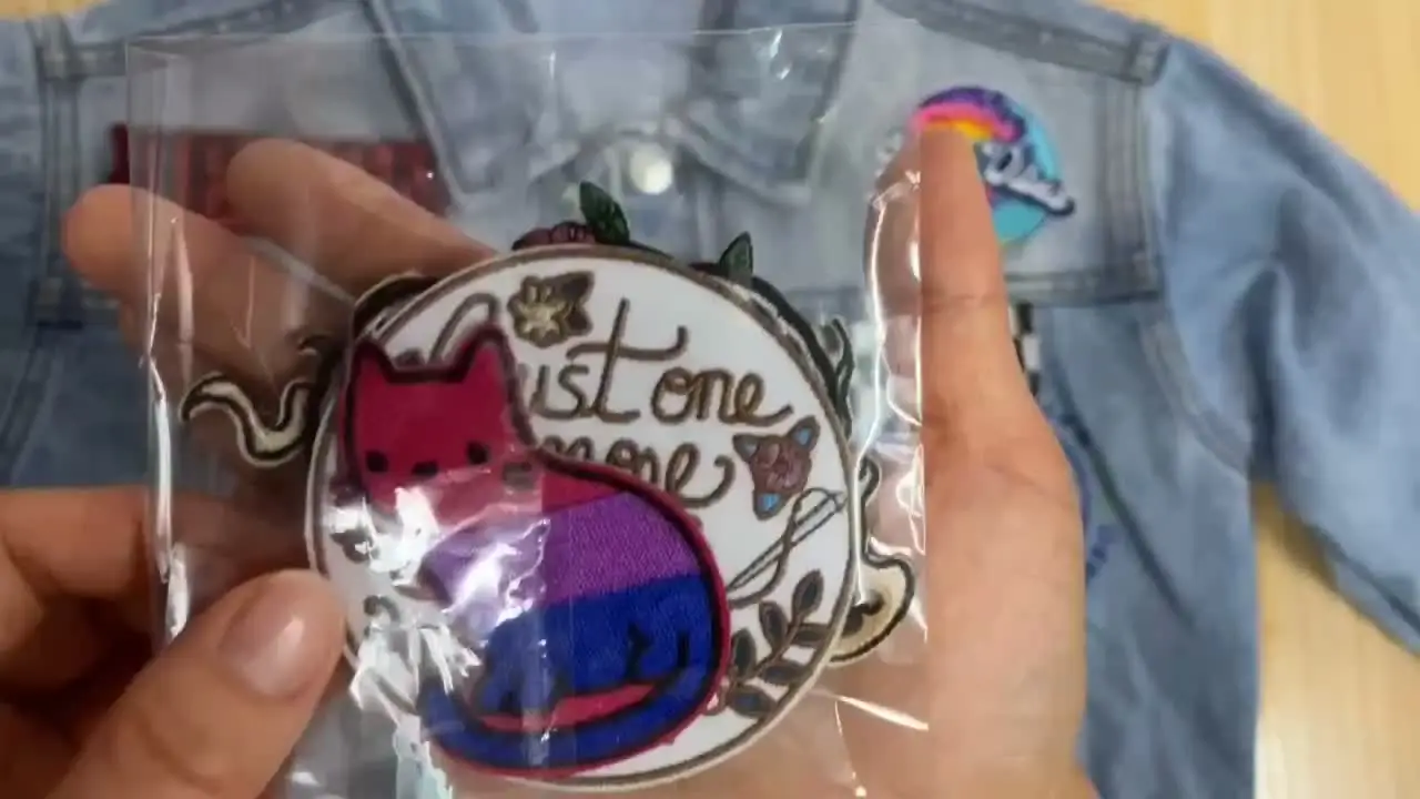 5 шт. патчи для одежды с вышивкой