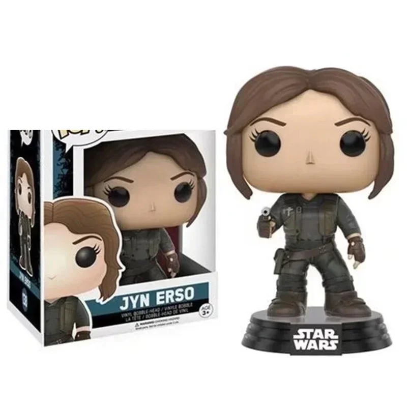 פאנקו פופ סטאר וורס ג'נרל גריבוס 129 # מלכת אמידלה 29 # המנדלוריאן 326 # יודה 368 # צעצועי דמויות k2-so PORG צעצוע פעולה