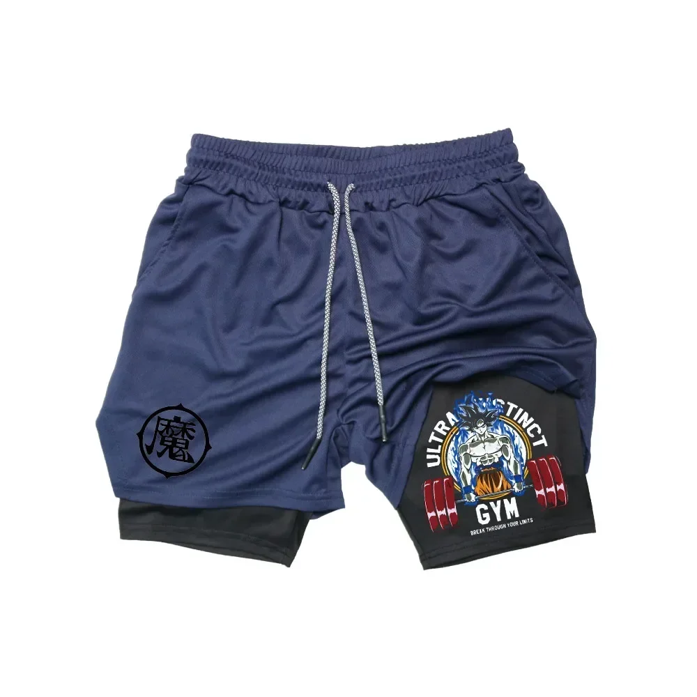 Anime Gym Men's and Women's Comics Printing Gym High Quality Fitness Running Pants Fashion and Leisure 3