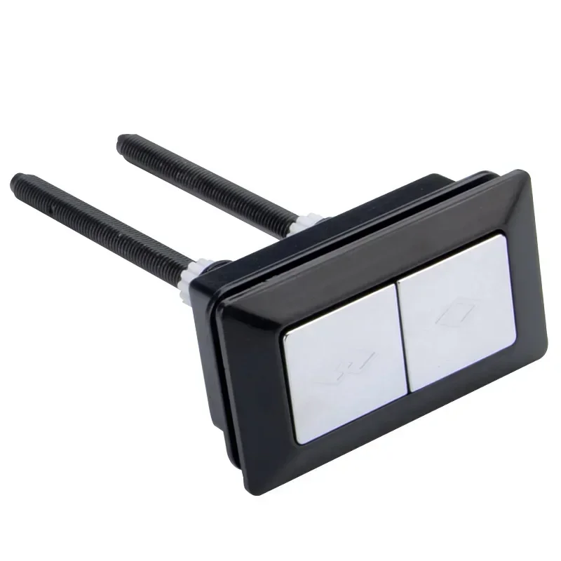Dual Flush Toilet Push Button Rectangle Tank Water Saving Valves Closestool Discharge Switch Buttons Bathroom Accessories 1PCS toilet water tank button