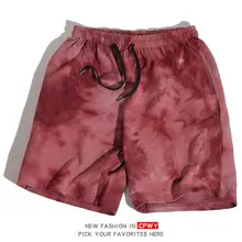 

Tie-Dye Shorts Men's Loose5Sports All-Matching Casual Pants Summer Shorts Middle Pants Fifth Pants