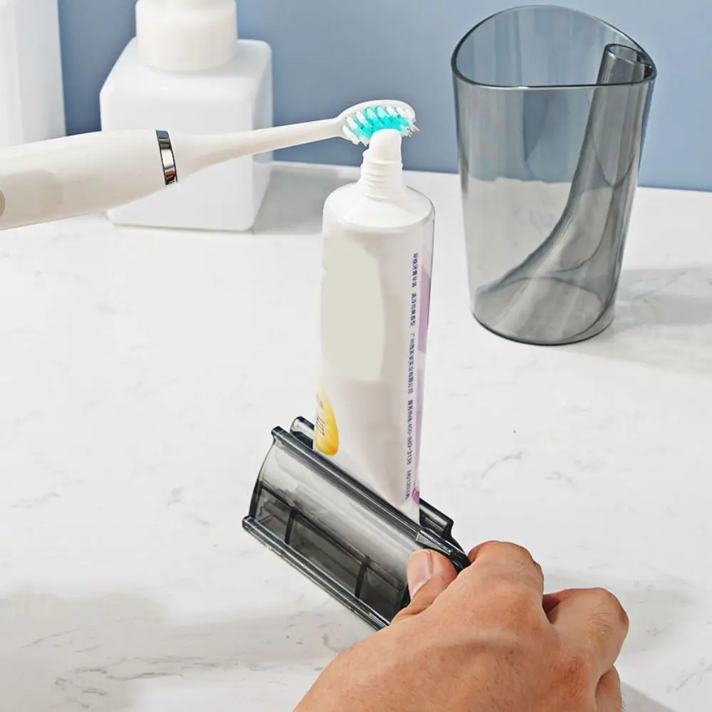 Rolling Squeezer Lazy Toothpaste Dispenser Bathroom Accessories Set Toothpaste Squeezer Hair Color Dye Cosmetic Paint Squeezer 5