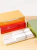 Bopp Heat Shrink Film Cigarette Box Envelope Tea Transparent Gift Box Packaging Films Plastic Sealing Golden Thread Brushed Film 6
