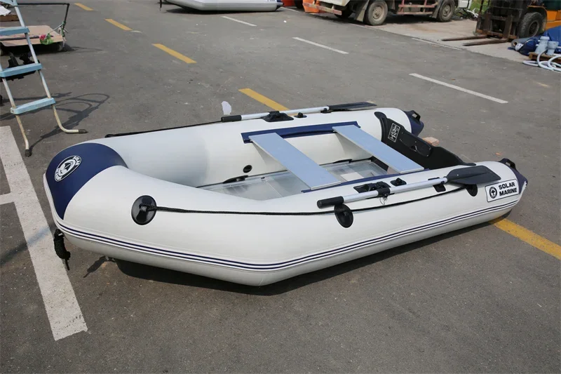 SolarMarine PVC 3M Rigid Inflatable Boats High Quality Assault Boat River Raft Dinghy with CE Certificate 4luxury life vest