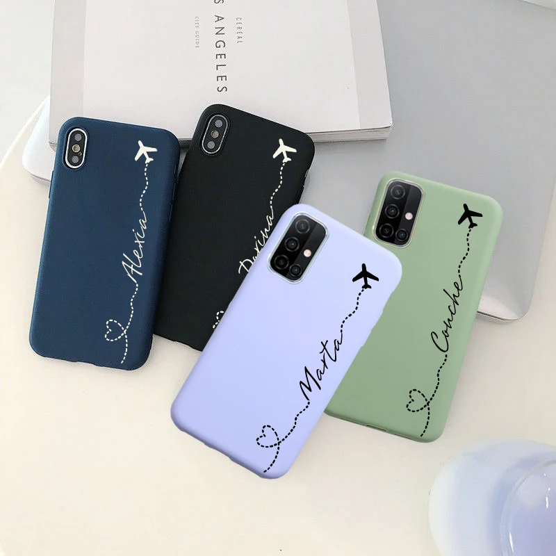 Custodia Personalizzata Con Nome Personalizzato Per Xiaomi Mi 11 11T 10T Lite Pro 5G Ne Custodia Per Cordino Con Cordino Per Nome Fai-Da-Te