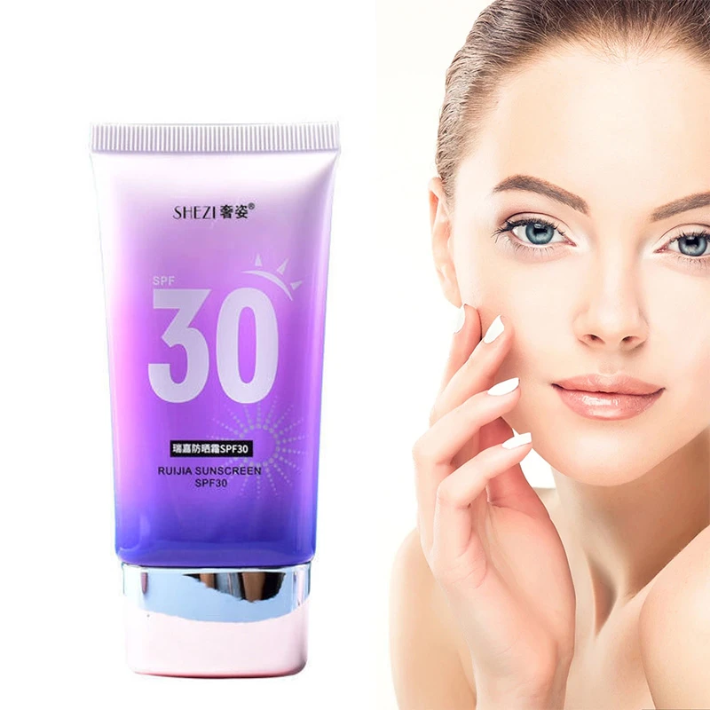 Shezi Facial Body Sunscreen Whitening Bb Cream Milk Uv Sunblock Skin