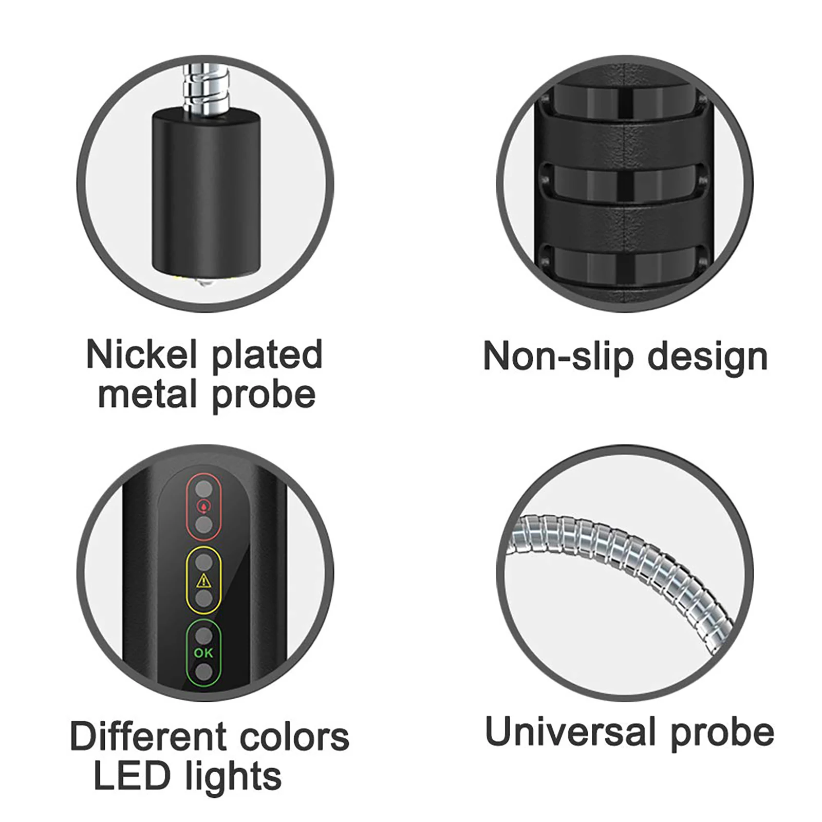 Car Brake Fluid Tester BF100 for DOT3 DOT4 DOT5.1 LED Indicators Accurate Brake Automotive Oil Quality Detector Accessories 4