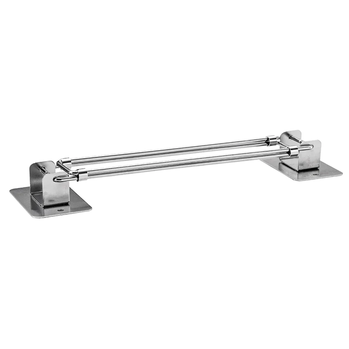 1Pcs RV Shower Corner Storage Bar- Adjustable Stainless Steel Rod