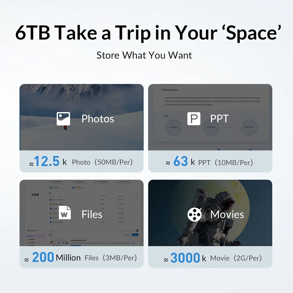   6TB SSD Ŭ ޴  ָ Ʈ ϵ ̺ ̽ USB3.0 HDD  ϵ ̺ Ŭ