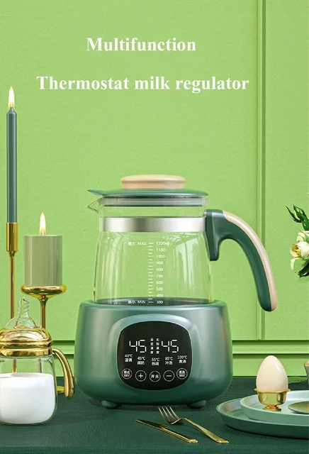 1200ml Infant Thermostatic Milk Regulator Kettle Hot Water Smart Insulation  Pot Automatic Milk Warming Warm Milk Milk Powder - AliExpress