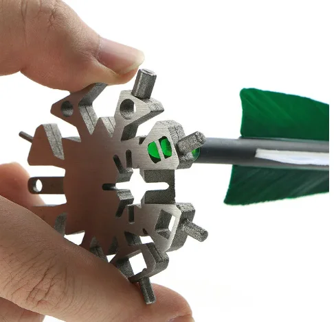 

12 in 1Multifunction Archery Accessories Archery Arrows Tool Arrowhead Adjustment Fletching Glue Remover Nock Puller Kit
