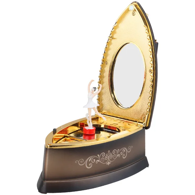 Vintage Vas Mechanikus Zenei Doboz Lányoknak Nők Barátnő Lánya Retro Asztali Kávézó Bár Otthoni Dekoráció Gyermek Ünnepi Ajándékok - Image 5