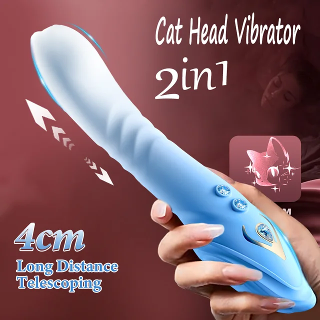 Stoßdildo Vibrator G-Punkt Vibrator Klitoris Stimulator mit Vibrationsmodus Frauen Sexspielzeug Orgasmus Vergnügen